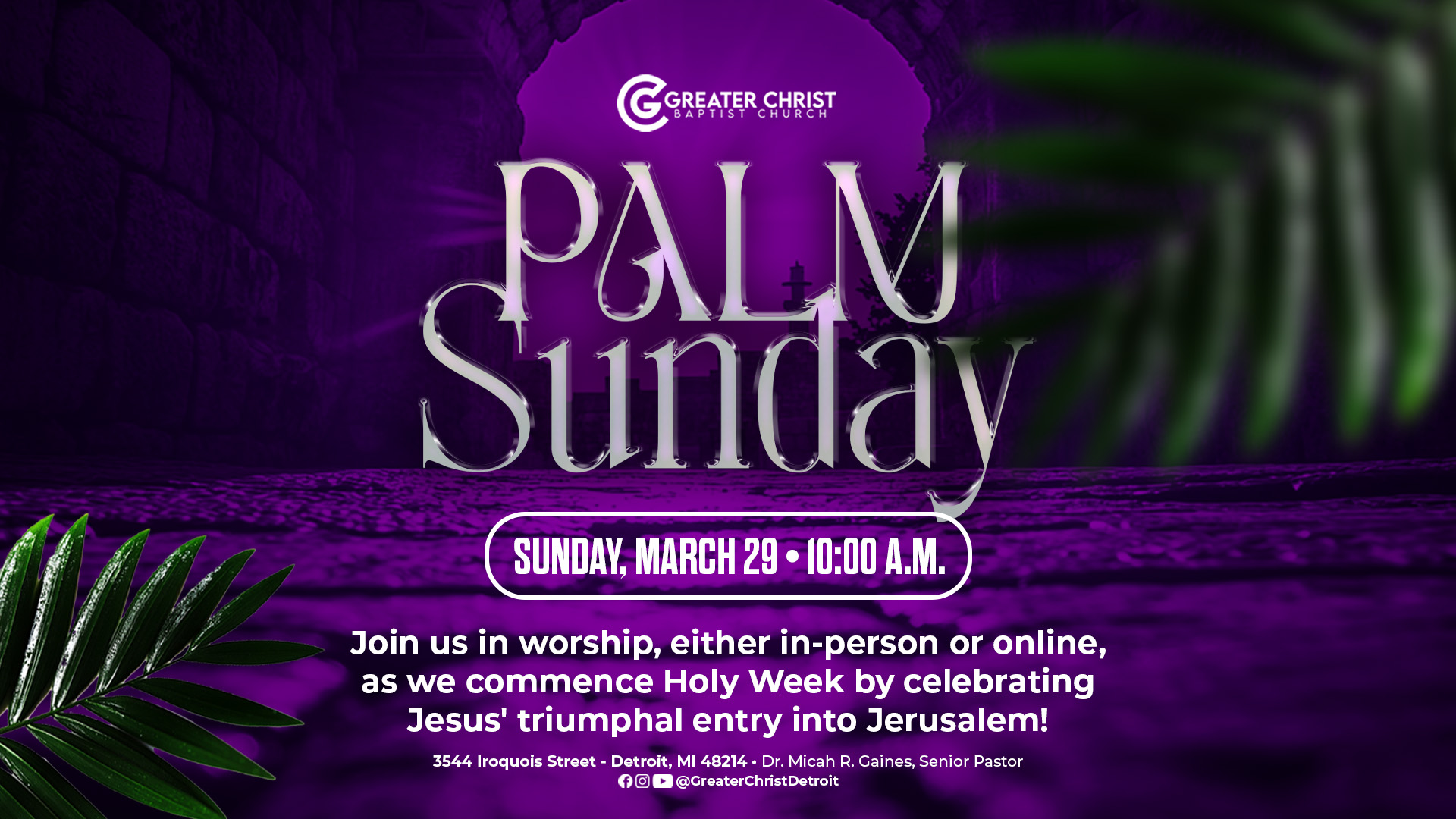 Palm Sunday